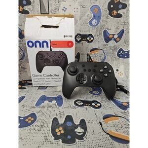Onn WIRED Game Controller Compatible with Nintendo Switch/Switch 2 OPEN BOX NEW